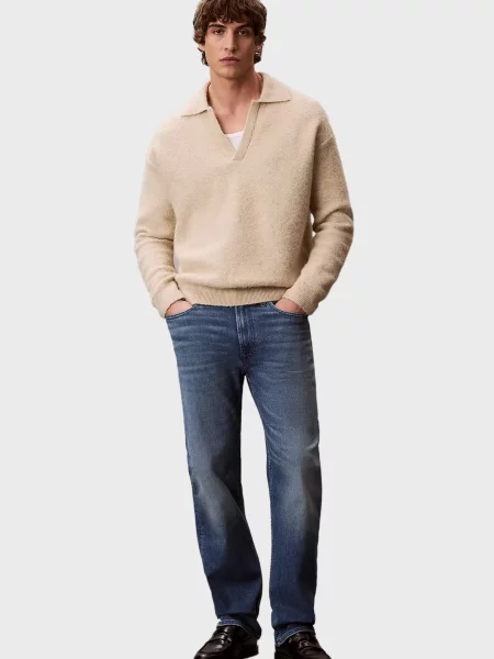 Прямые джинсы Calvin Klein Jeans синие