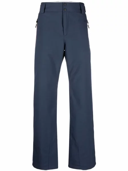 Spodnie Rossignol w paski narciarskie niebieskie