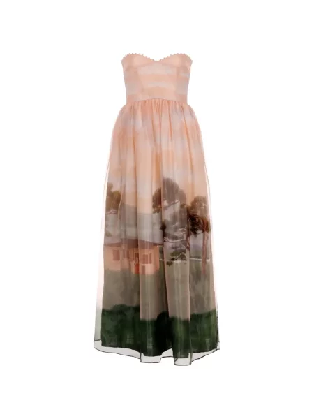 Rochie maxi Agua By Agua Bendita fără bretele