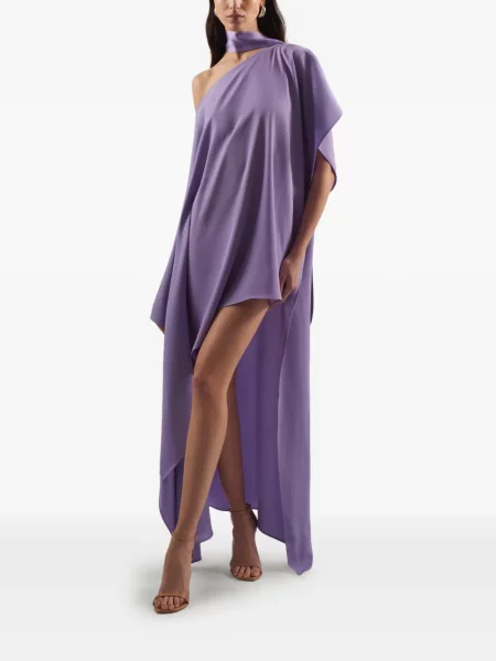 Rochie Taller Marmo asimetrică violet