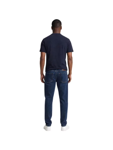 Tricou Eax albastru