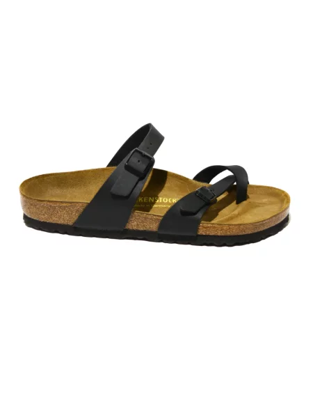 Birkenstock Mayari Birko-Flor Black Regular Fit Unisex Sandały Birkenstock Size: czarny
