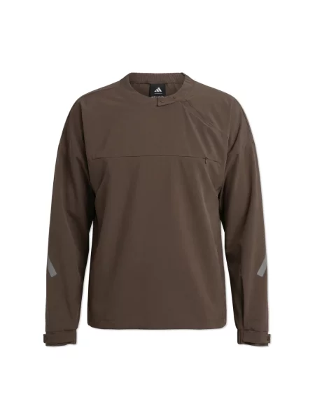 Bluza Adidas płócienna brązowa