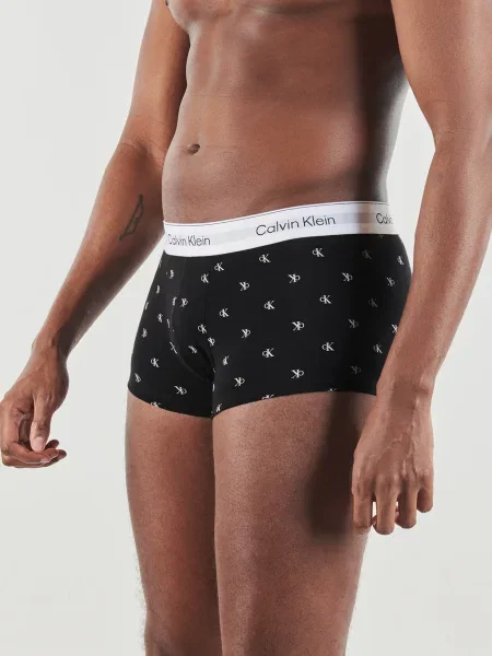 Boxerky Calvin Klein Jeans s nízkym pásom čierna
