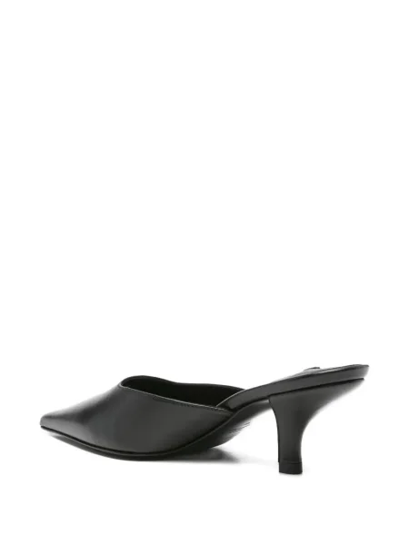 Papuci tip mules Toteme negru
