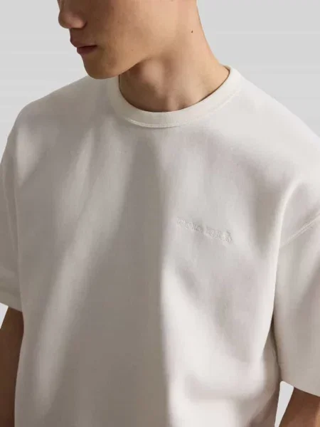T-shirt o kroju loose fit z mieszanki bawełny Polo Ralph Lauren biała