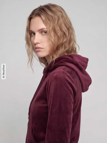 Bluza rozpinana z po bokach model ROBERTSON' Juicy Couture