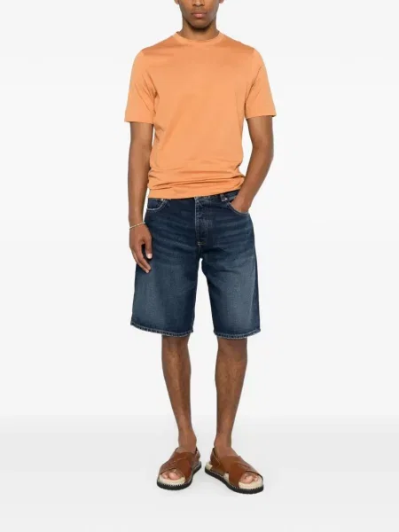 Kratke traper hlače Icon Denim plava