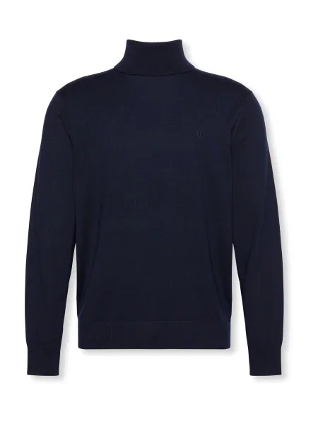 Pulover Calvin Klein de lână albastru