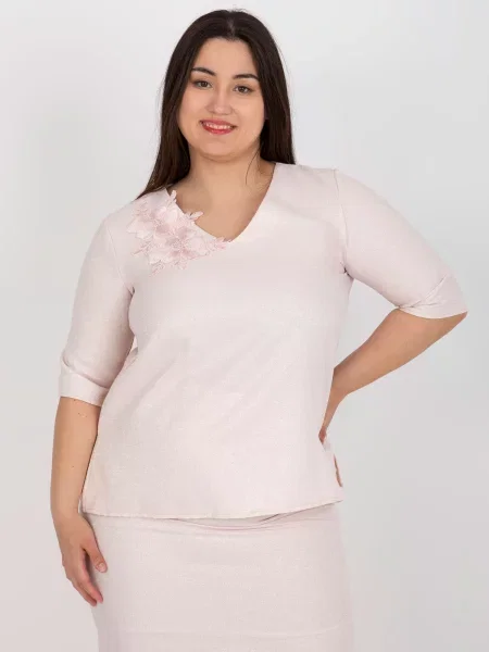 Bluză Fashionhunters roz