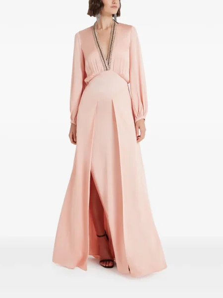 Rochie maxi Temperley London roz