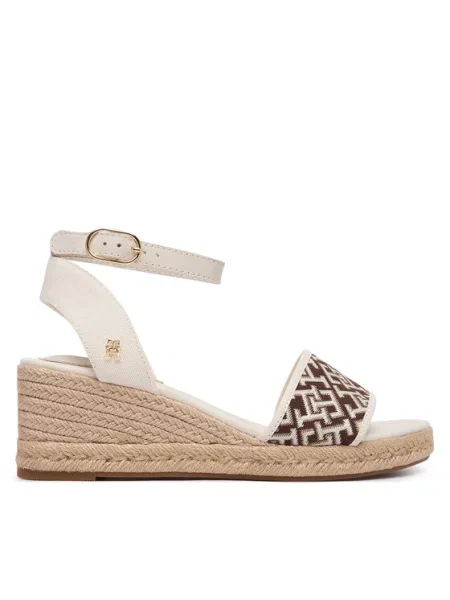 Espadrile Tommy Hilfiger Th Mid Espad smeđa
