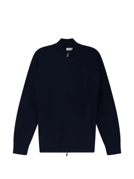 Cardigan Bramani Cashmere din cașmir albastru