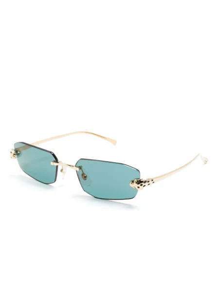 Saulės akiniai Cartier Eyewear auksinė