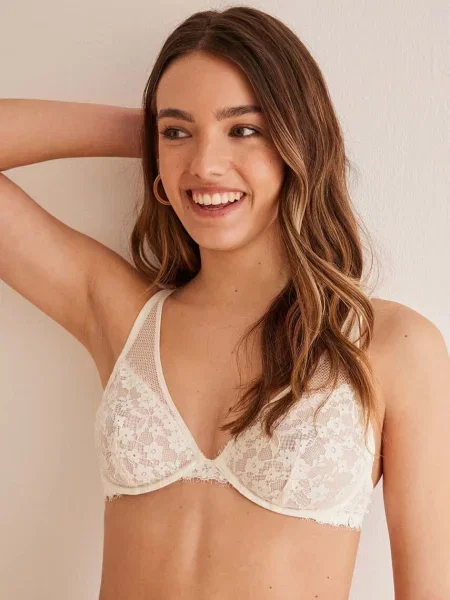 Сутиен women'secret SOFT FEMININE 49 бяло