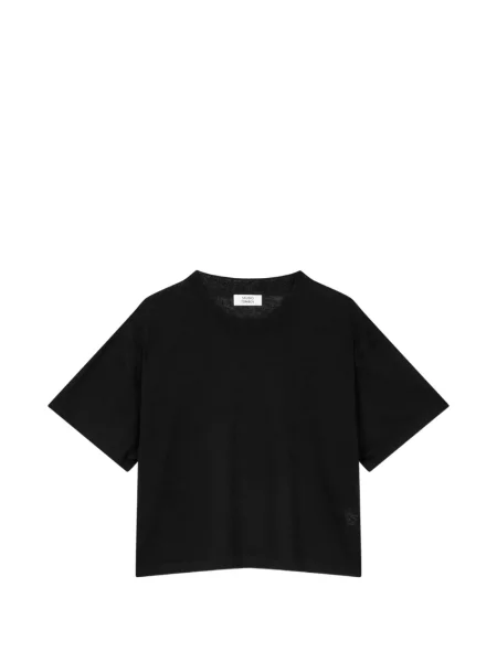 Scurt tricou Tomboy negru
