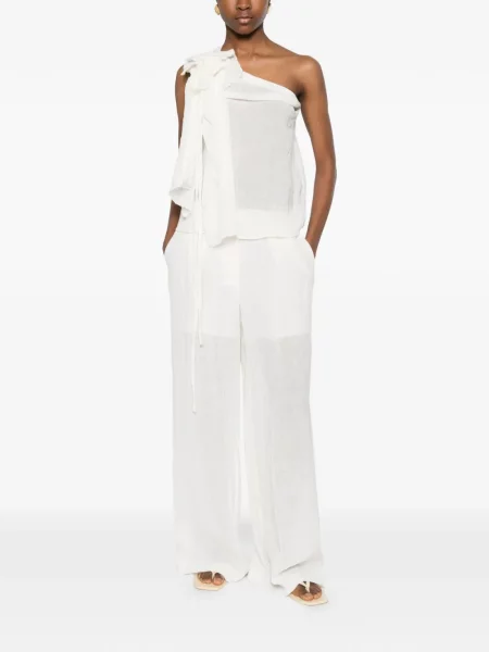 Bluzka z falbankami Su z falbankami biała