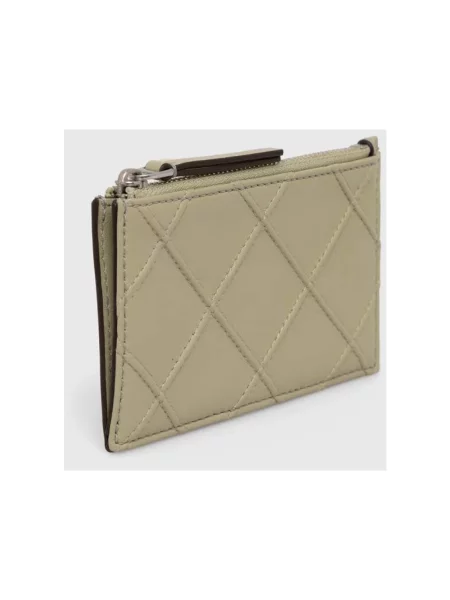 Tory Burch portfel skórzany zielony