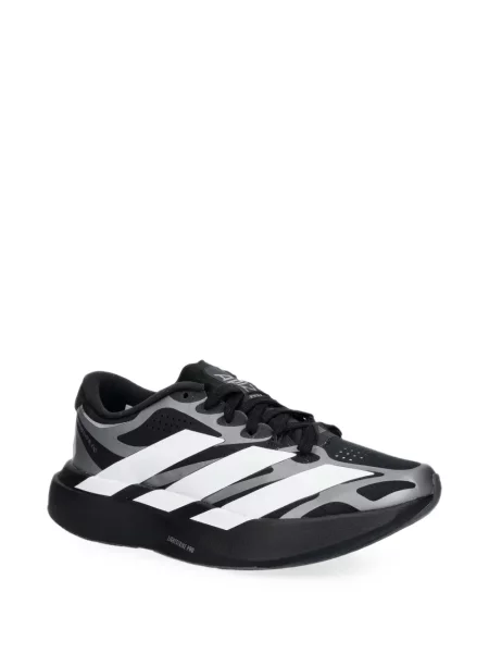 Sneakerși Adidas Adizero din piele zdrențuiți maro
