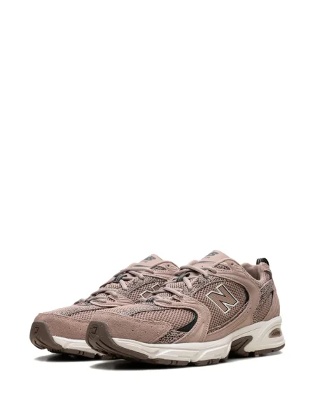 Sneakerși New Balance cu șireturi din dantelă alb
