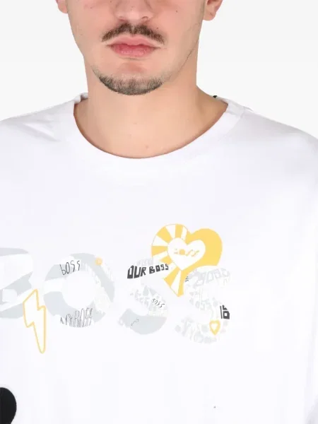 Vesta Boss s printom bijela