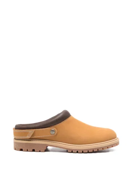 Papuci tip mules Timberland cu autograf