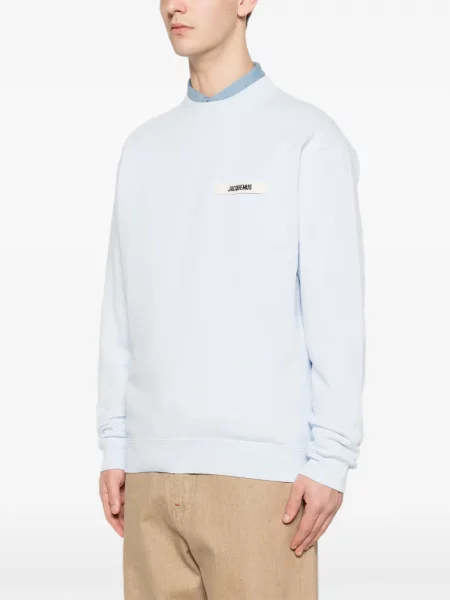 Суитчър Jacquemus с автограф синьо