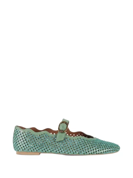 Balerini Kurt Geiger London fără toc verde