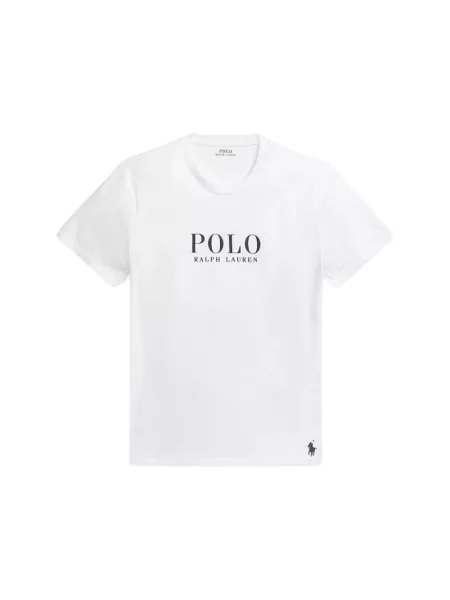 Polo Ralph Lauren t-shirt piżamowy biały
