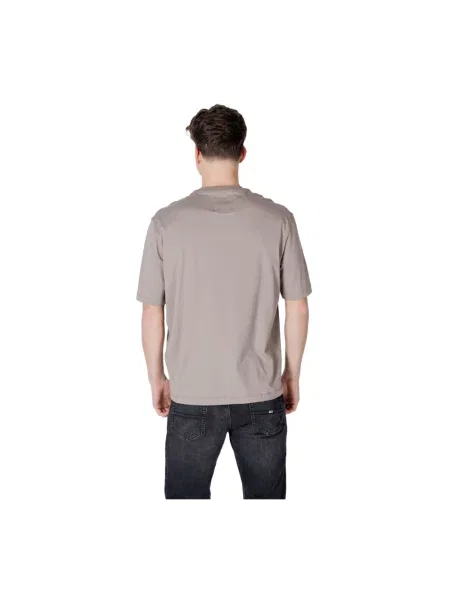 Koszulka Armani Exchange beżowa