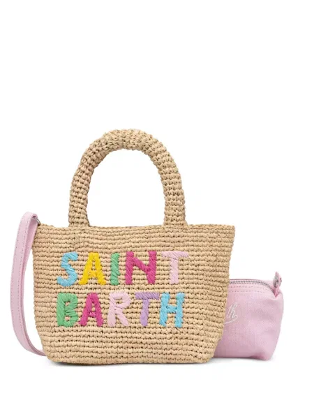 Geantă de plajă Mc2 Saint Barth cu broderie