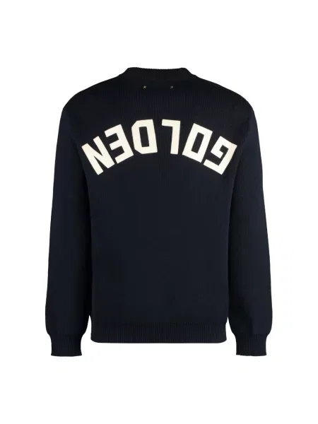 Sweter Golden Goose niebieski