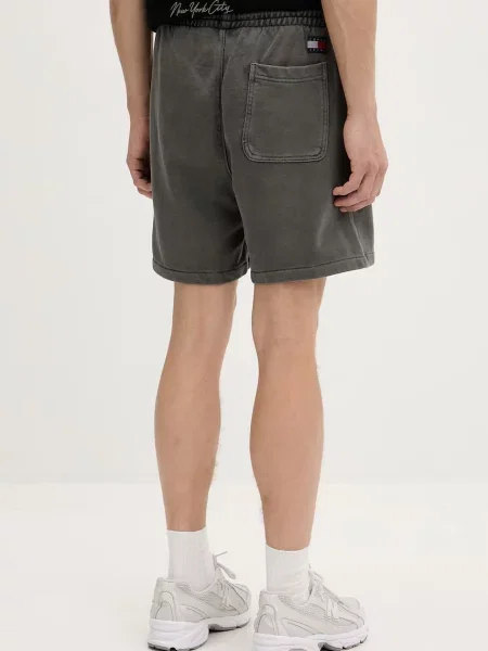 Tommy Jeans szorty dresowe szare