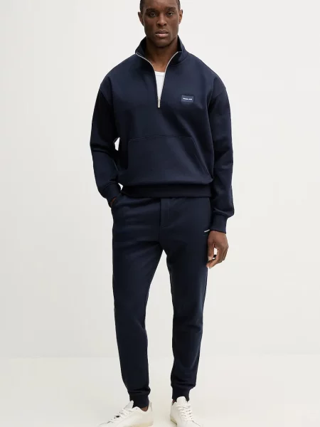 Спортивні штани Michael Kors однотонні синій