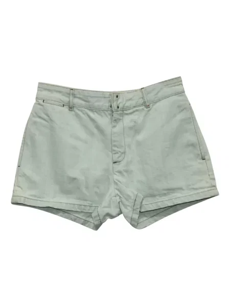 Pantaloni scurți din denim A.p.c. albastru