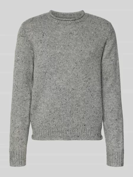 Sweter z dzianiny w kroju regular fit z dodatkiem wełny model Donegal Jumper' Superdry