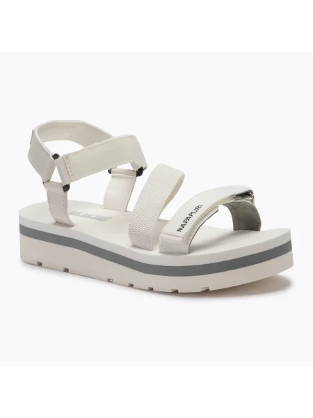 Napapijri дамски сандали bright white бяло