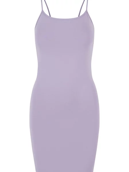 Sukienka Urban Classics z dżerseju garniturowa fioletowa
