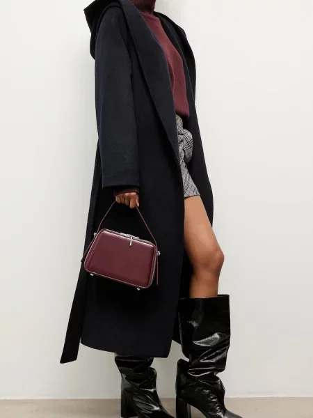 Answear.LAB palton de lana marin albastru