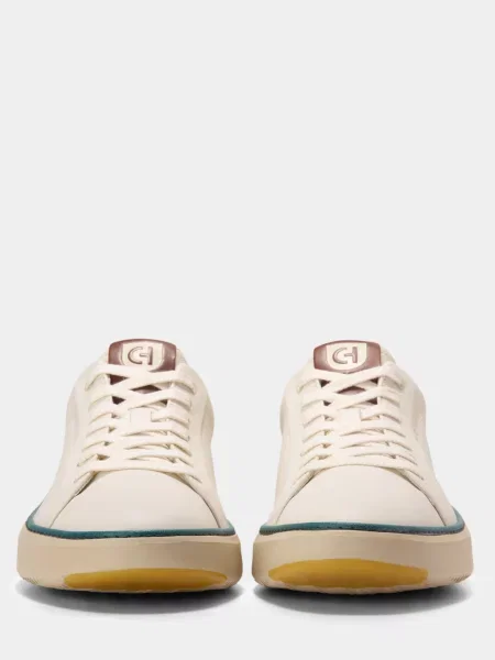 Кожаные кеды Cole Haan бежевые
