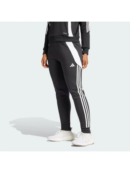 ADIDAS PERFORMANCE Športne hlače Tiro črna bela
