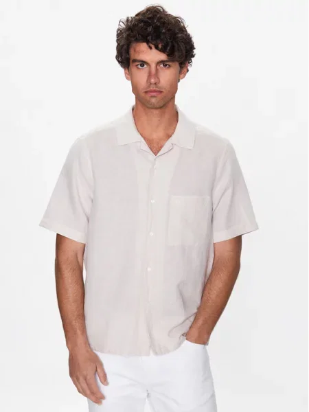 Calvin Klein Marškiniai smėlio