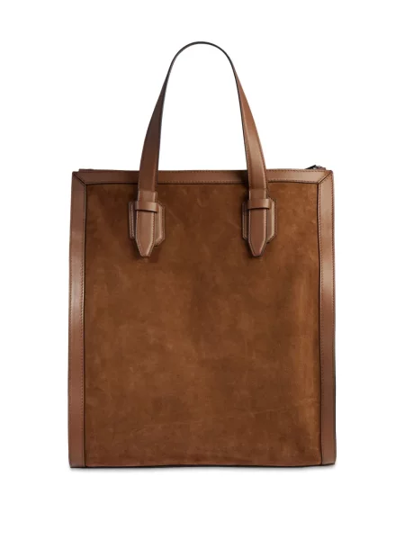 Geantă shopper Lancel maro