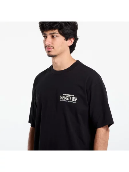 Koszulka Carhartt WIP S/S Arcan T-Shirt Black Heavy Stone Wash XS czarna