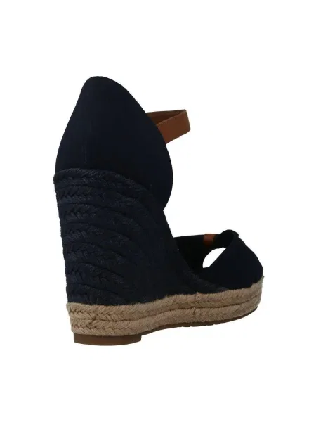 Pantofi Tommy Hilfiger cu vârf deschis albastru