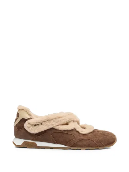 Chiloți Ash slip-on cu blană maro