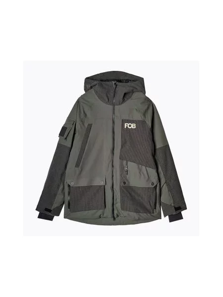 Куртка сноубордична 4F khaki хакі