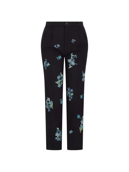 Pantaloni Libertine de lână negru