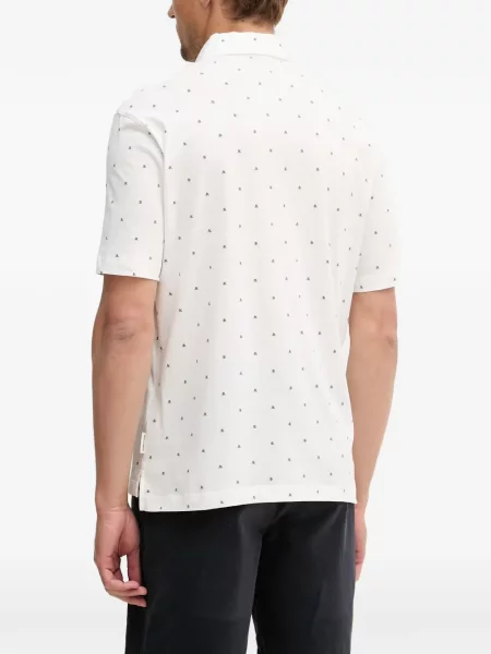 Pólóing Armani Exchange nyomtatás fehér