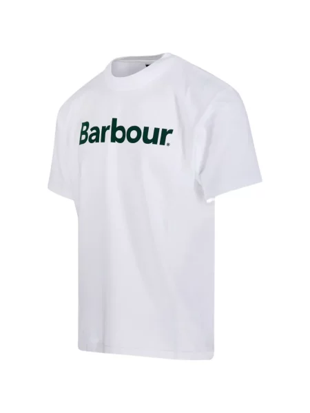 Tricou Barbour alb